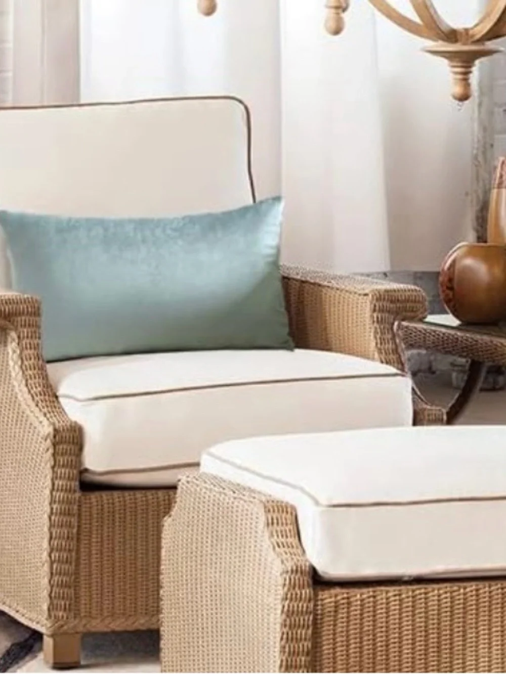 Velvet Lumbar Pillow Cover Light Grey